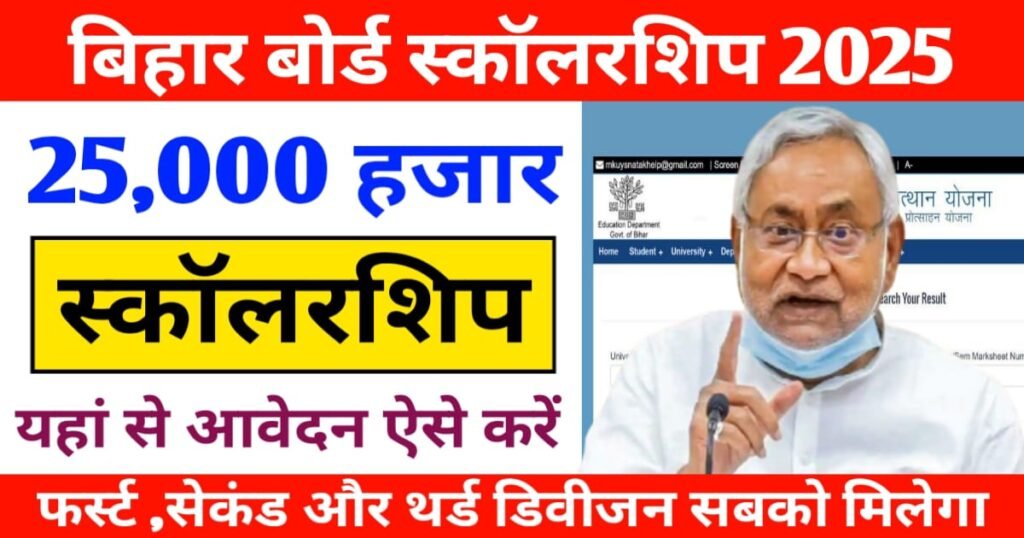 Bihar Board 12th Scholarship Online Apply 2025