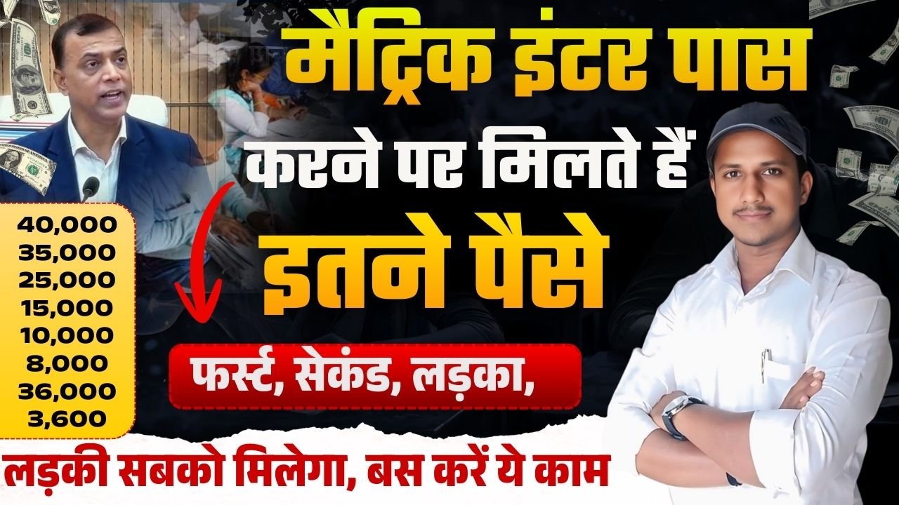 Bihar Board Matric Inter Pass Scholarship 2026 New Update